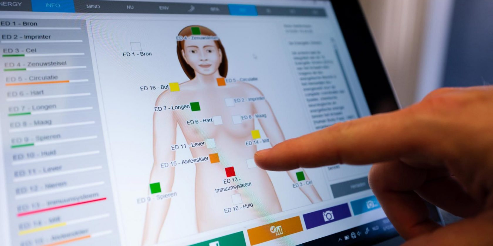Nutritionele Energetische Scan (NES) | Santhera