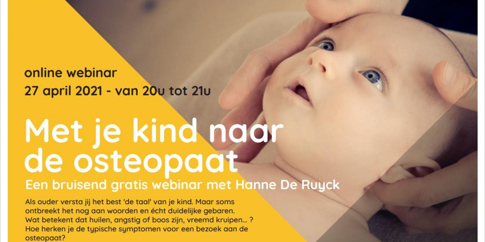 online webinar voor ouders van baby's en jonge kinderen 